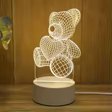 Lampada Orsetto Romantico