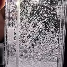 Lampada Natale Nevicata