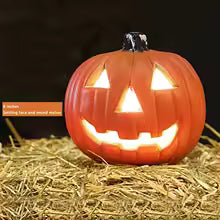 Lampada Zucca di Halloween Semplice