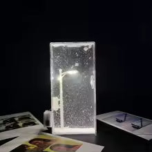 Lampada Natale Nevicata